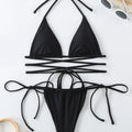 Sexy Micro Bikini Criss Cross Swimwear Bandage Woman | SAMAG