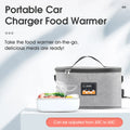 Portable Oven Car Food Warmer Personal Mini Oven with Digital Display 8L Electric Heating Lunch Box for Trip Camping Picnic