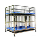 for Luxury Black Tall Dog Playpen Crate Fence Pet Kennel Play Pen Exercise Cage with Plastic Tray Box Packing