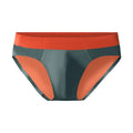 Men's ice silk seamless underwear men breathable briefs summer thin boys sports low waist short shorts head