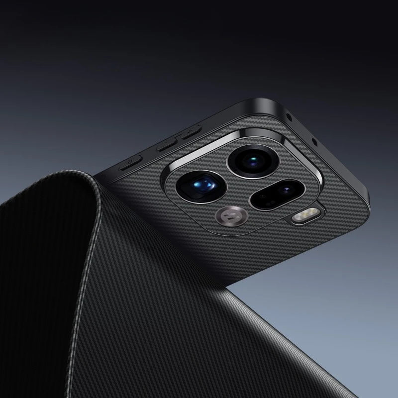 Carbon Fiber Pattern Non-slip Phone Case For Oppo Find X9 X9Pro Shockproof Silicone Lens Protection Cover For Find X9 Pro Shell