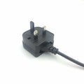 European 2pin Plug To UK 3pin Plug Adapter With 5A Fuse UK British Electrical Travel Adapter Converter Socket Power Cord Outlet