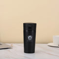 380ml Thermos Coffee Cup Tea Mug Double Layer Stainless Steel Vacuum Insulated Metal Thermos Outdoor Sports Water Bottle