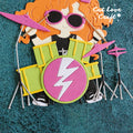 Catlove Rock Drum kit Metal Cutting Dies Scrapbooking Mold Stencil Die Cuts Card Making DIY Craft Embossing New Dies For 2022