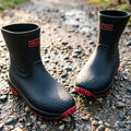 Men's Workwear Style Rain Boots High-Quality for Outdoor Work Commuting Fishing Kitchen Use