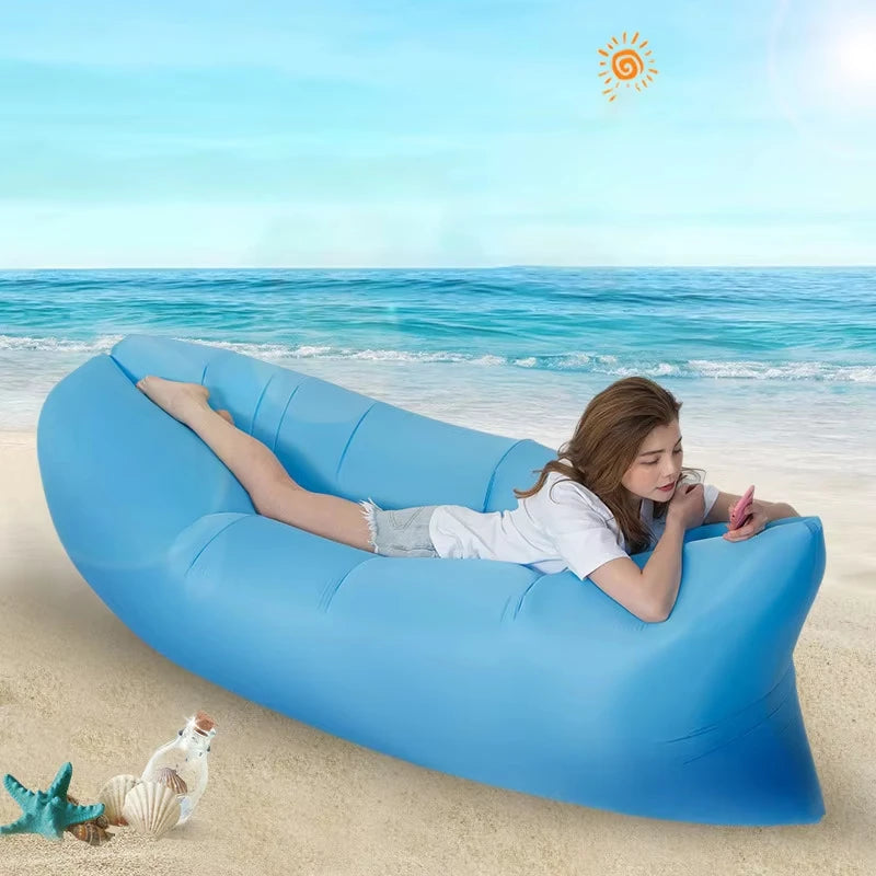 Portable Folding Camping Inflatable Sofa Outdoor Lounger | SAMAG