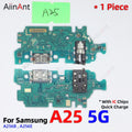 Dock USB Charger Board Port Connector Charging Flex Cable For Samsung Galaxy A20 A21 A22 A23 A24 A25 A26 A21S A202F A207F US EU