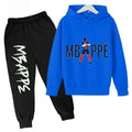 Spring Autumn Children's Hoodie Set Mbappe Print - View 2 | SAMAG