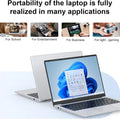 2026 Office Laptop Windows 11 Pro intel i7 8650U Intel Atom A3950 14.1 inch Notebook Computer 12GB RAM 1TB 2TB SSD PC Gaming