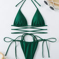 Sexy Micro Bikini Criss Cross Swimwear Bandage Woman | SAMAG