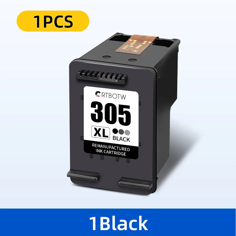 CRTBOTW 305 Ink Cartridge For HP 305XL HP305 Compatible DeskJet 2710 2755 4100 4130 Envy 6032 6020 6022 6430 Printer XL