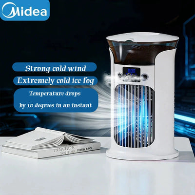 Midea Mute Desktop USB Mini Portable Air Conditioner Fan | SAMAG