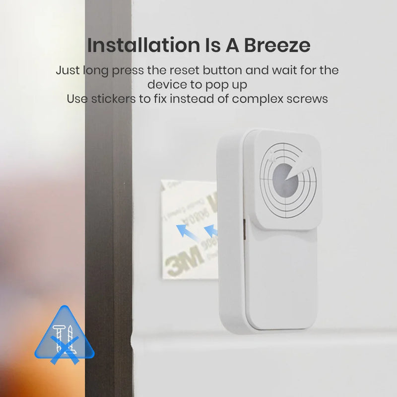 BroadLink FastCon SR4M Smart Home Security Products Automatic Radar Microwave Humanbody Small Motion Sensor
