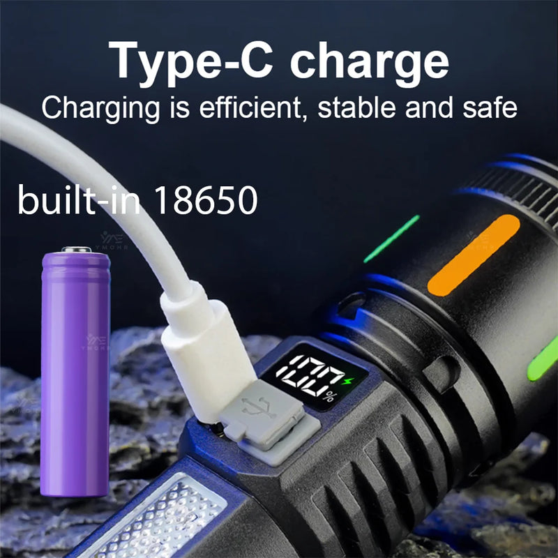Tactical Self Defense Flashlight Personal Protection Led - View 3 | SAMAG