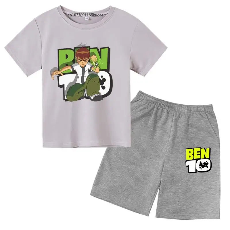 Kids Cartoon Ben Tennyson 10 Print Summer Breathable - View 15 | SAMAG