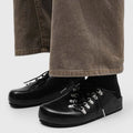 Mens Leather Loafers Non Slip Walking Flats Light Breathable Outdoor Slip on Casual Shoes for Male Work Office Driving Sneakers