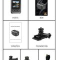 HD 4K 2K Digital Cycling Camera Small Outdoor Action Sports DV Waterproof Helmet Camorder Bicycle Recorder Clip Mini Body Camera