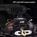 Electric Winch 12V Off-Road Vehicle Self Rescue Car Traction 220V Electric Hoist Onboard Crane Car Electric Winch Small Crane