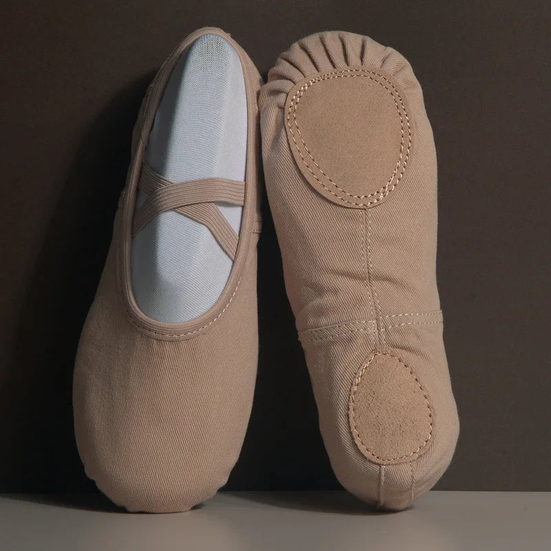girl ballet flats Woman sneakers Ballet shoes for dancing Gymnastics shoes ballet accessories For dancing children's ballet