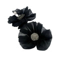 2Pcs/pack Shiny Rhinestone Shoe Clip Silk Flower Bowknot Shoe Decorations  Charm Buckle Wedding Brooch Bride Shoe Accessories