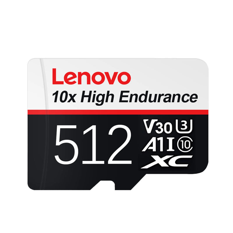 NEW Lenovo High Speed Micro SD Card 512GB U3 V30 Memory Card 256GB 128GB 64GB TF Card For Cell Phone Camera Computer