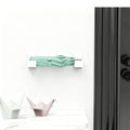 No Drill Adhesive Paper Towel Rack Wall Mount Kitchen Plastic Wrap Roll Holder Cabinet Door Self Storage - View 5 | SAMAG