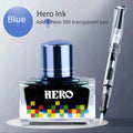 Hero 12 Colors Non-Carbon Ink 40ml Waterproof Quick Dry Fountain Pen Calligraphy Drawing Ink