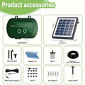 Solar Automatic Watering Kit for Garden, Drip Irrigation Watering System with 15 m Watering Hose, Balconies, Flower Pots, Plants