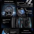 PXN V900 GEN2 Gaming Steering Wheel Driving Racing Simulator 270°/900° Rotation For PC Switch PS3 PS4 Xbox One,Xbox Series X/S
