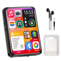 128GB MP3 Player Bluetooth 5.4 Hi-Fi Music Player Built-in Speaker 2.4 Inch Touch Screen Walkman Video FM Radio Recorder Camera