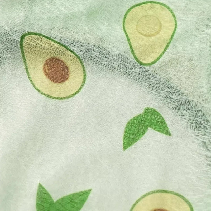 Cartoon Print Cat Cooling Jumpsuit Ultra-thin Breathable Mesh Dog Sunscreen Clothes Sun Protection Summer Cat Clothes