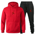 Autumn_Winter Men's jogging Fitness sportswear Set_ Fashionable long - sleeved sweatshirt + casual pants 2 - View 17 | SAMAG