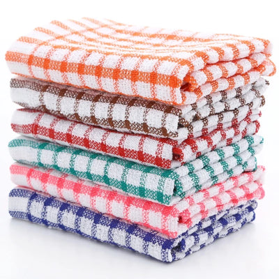 Cotton Kitchen Tea Towels Absorbent Lint Free Catering | SAMAG