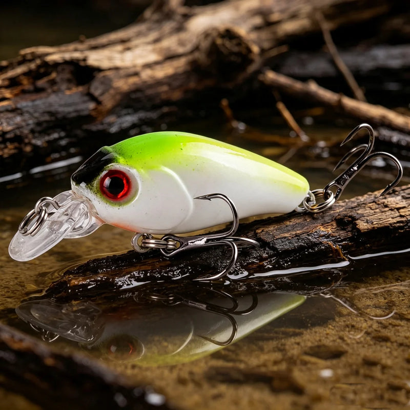 Fishing Lures Minnow Sinking Wobbler Carp Hard Bait 4.5cm | SAMAG