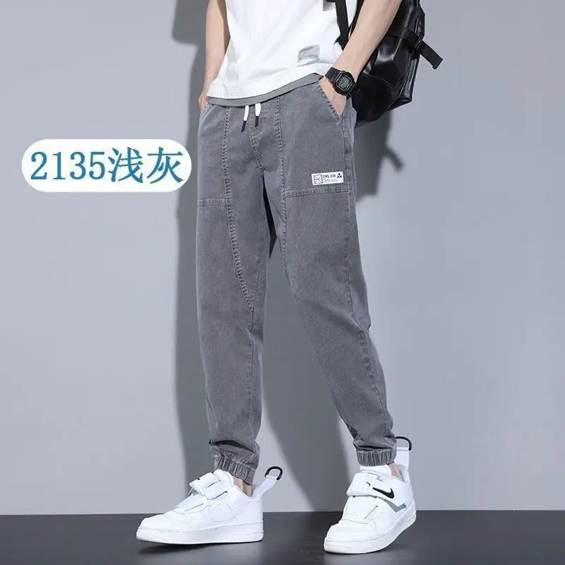 Vintage Streetwear Baggy Jeans Men Loose Denim Jogger | SAMAG