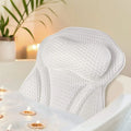 Bathtub Pillow for Tub, Bath Pillow for Neck & Back Support with Strong Suction Cups, Soft Spa Bath Pillow