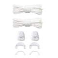 1Pair Fashion Without Ties Quick Lace Kit Round Tennis Creative Lazy Shoe Laces No Tie Shoelaces for Salomon Shoe Accessories
