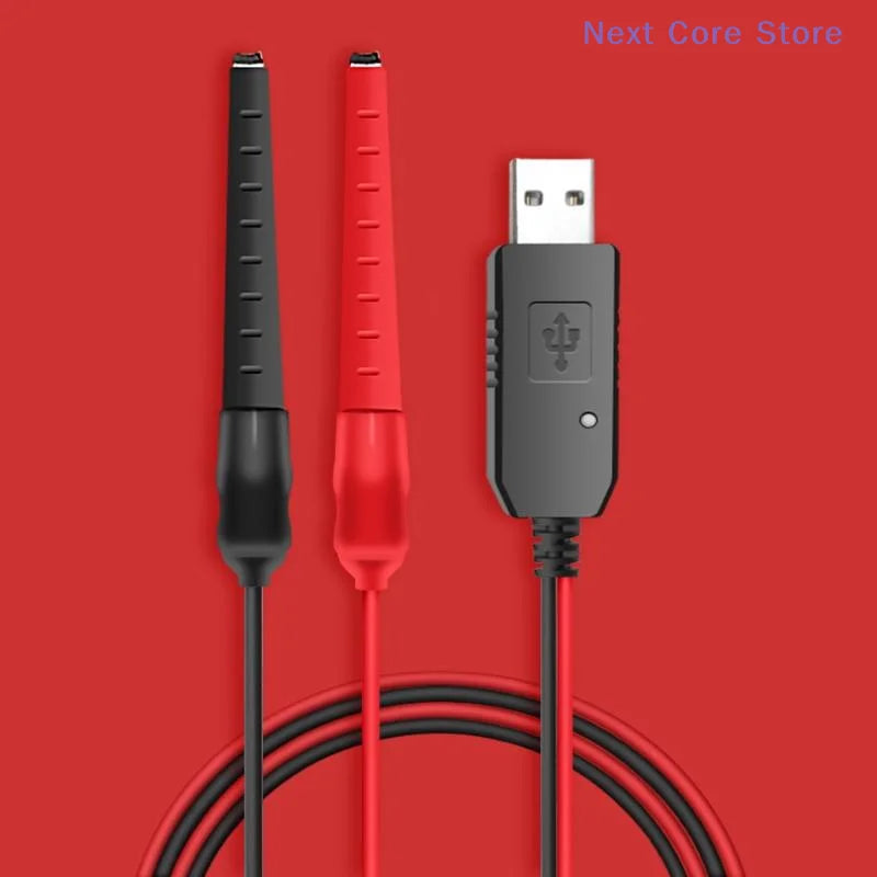 1Pcs Universal USB Charger Cable Two Way Radio With Indicator Light Walkie Talkie Accessory For UV-5R UV-82 BF-888S TYT Retevis