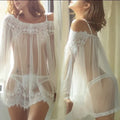 Free G string Black Lace Sexy lingerie Costumes Babydolls Erotic Underwear Porno sleepwear nightdress sex Apparel for women