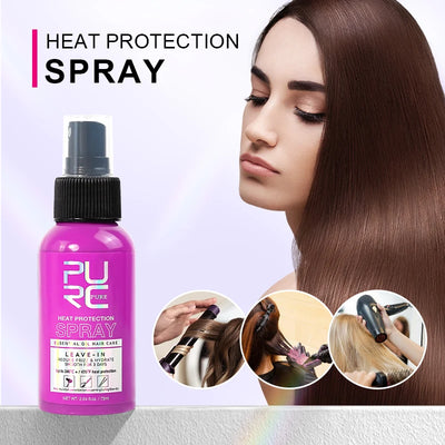 PURC Heat Protectant Spray Coconut Oil Frizz Control | SAMAG
