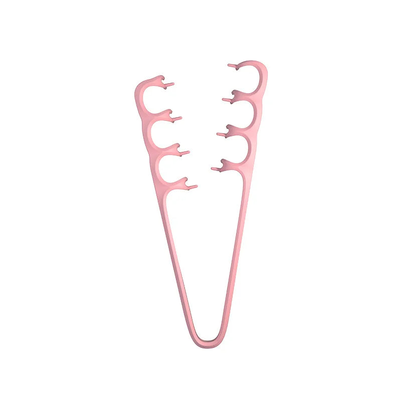 Dual Texture Styling Comb Volumizing Wide-Tooth Curling Tools Hair Roots Fluffy Clip Men and Women Care Styling Accessories