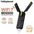 BE6500 WiFi 7 USB Adapter 2.4G/5G/6GHz Tri - band 3.0 Wireless Network Card 6500Mbps 802.11BE For Win10/11 PC | SAMAG