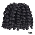 Ombre Braiding Hair Jumpy Wand Curl Crochet Braids Synthetic Crochet Hair Extension for Black Women Jamaican Bounce Curly Hair