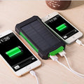 Lenovo 500000mAh Solar Power Bank Super Fast Charging Large Capacity Portable External Battery for iPhone Outdoor Emergency