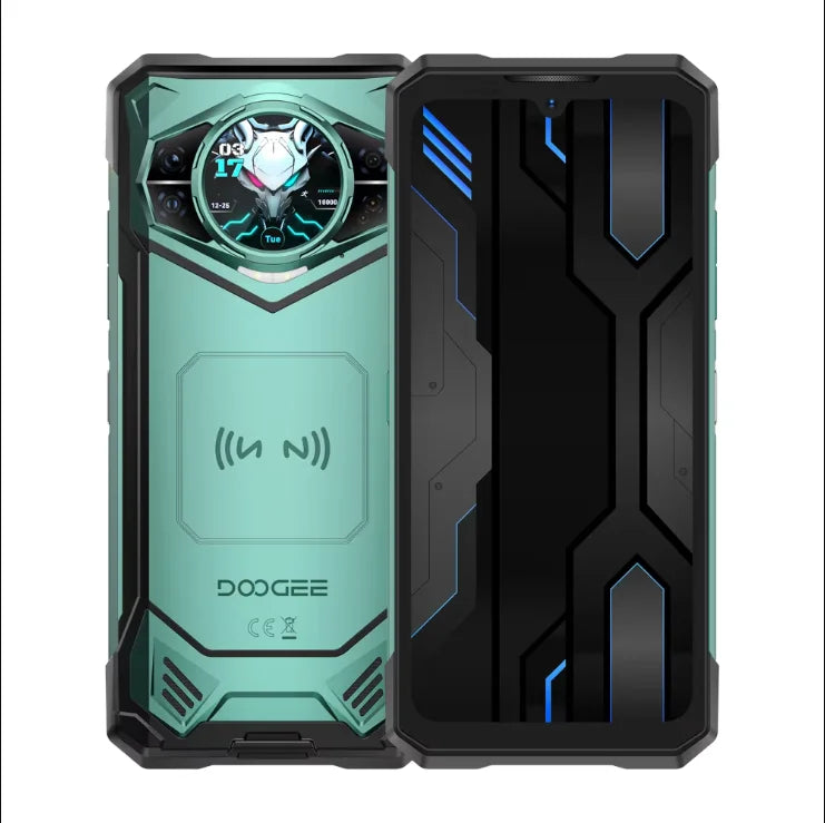 DOOGEE S200 X 5G 12GB 512GB Rugged Phone MTK Dimensity 7050 10100mAh 33W battery 6.72” FHD+120Hz IPS screen