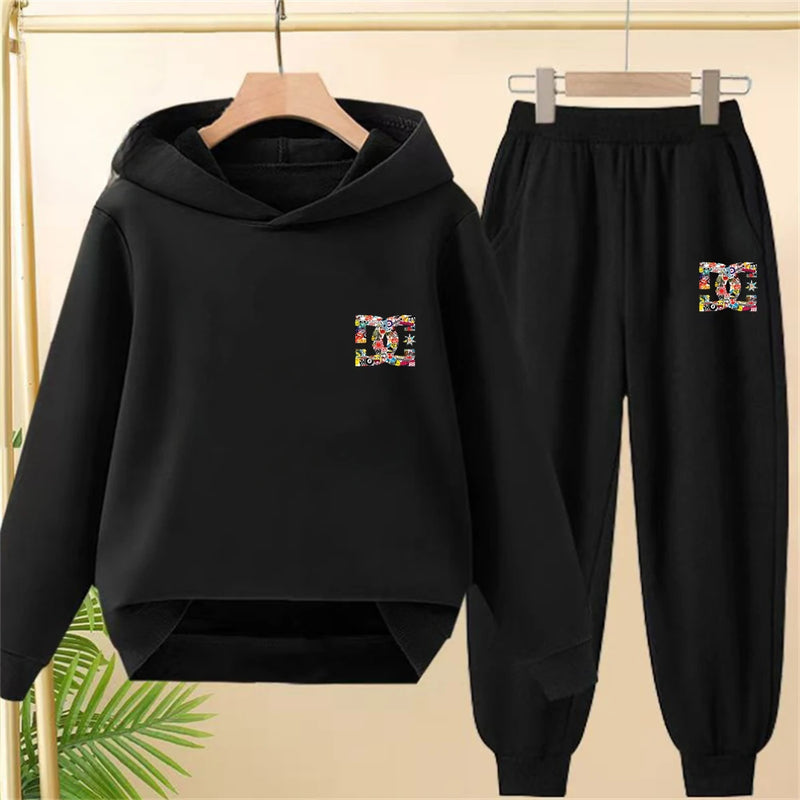Children's hoodie 3-12 years girls pink boy black | SAMAG