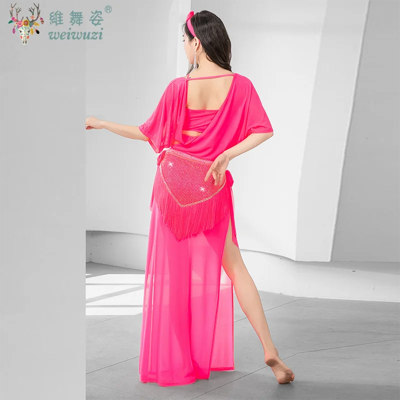 Belly Dance Baladi Dress Group Folk Dance Gown Costume Competition Performance Women Shaabi Baladi Saidi Robe Folk  Clothing