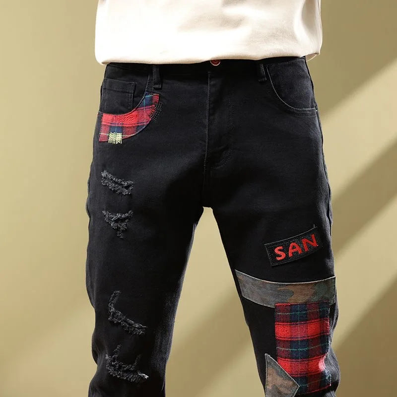 Spring and Autumn New Fashion Trend Embroidered Holes | SAMAG
