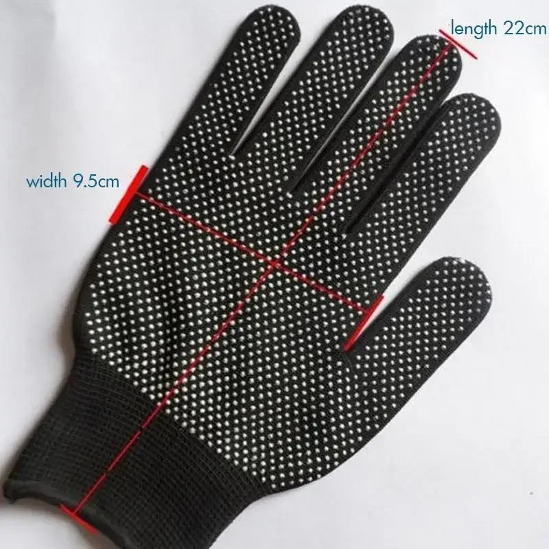 1Pair Work Gloves Non-slip Breathable Nylon Safety Protective Gloves with Dot Palm Coating for Garden,Warehouse Cycling рабочие