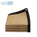 2x2m/2x4m Black Sun Shade Net Beige Shading UV Protection | SAMAG